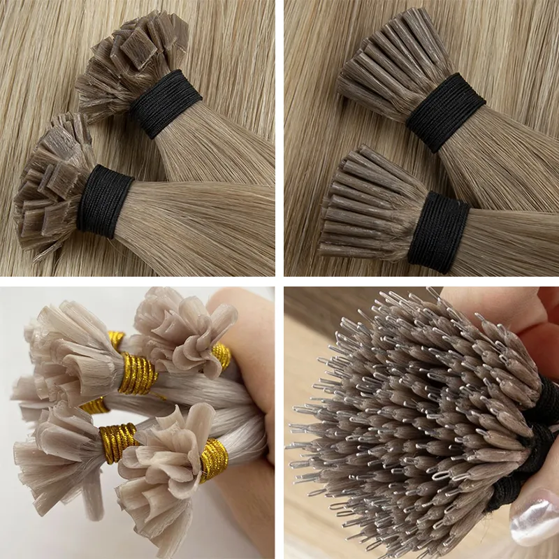 Extensões de cabelo de queratina