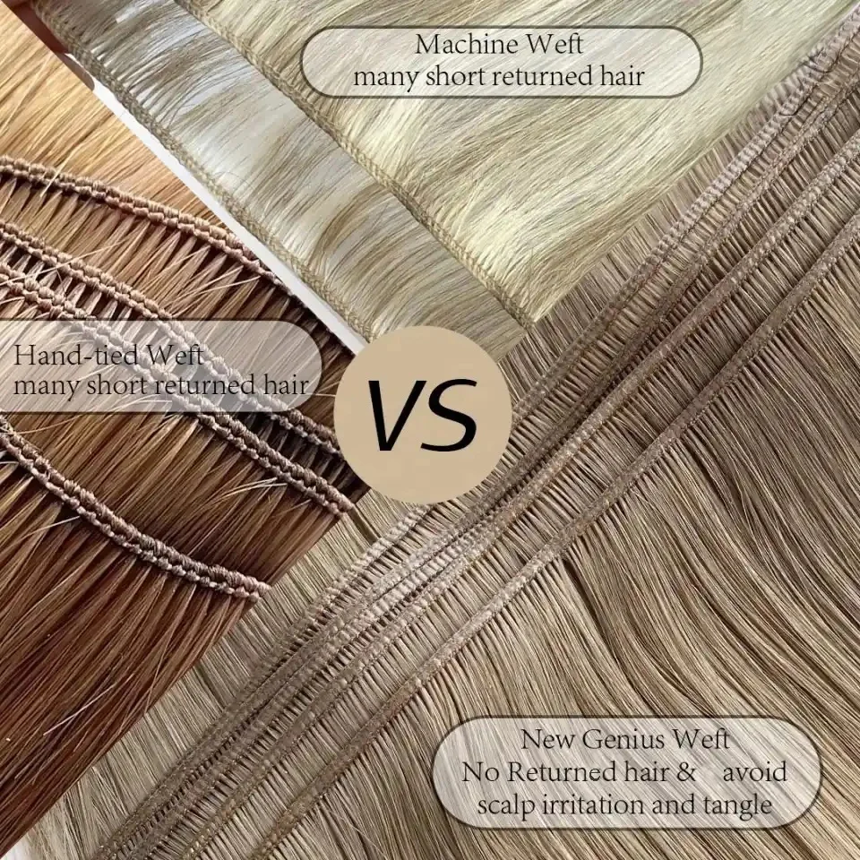 Invisible Genius Weft Hair Extensions