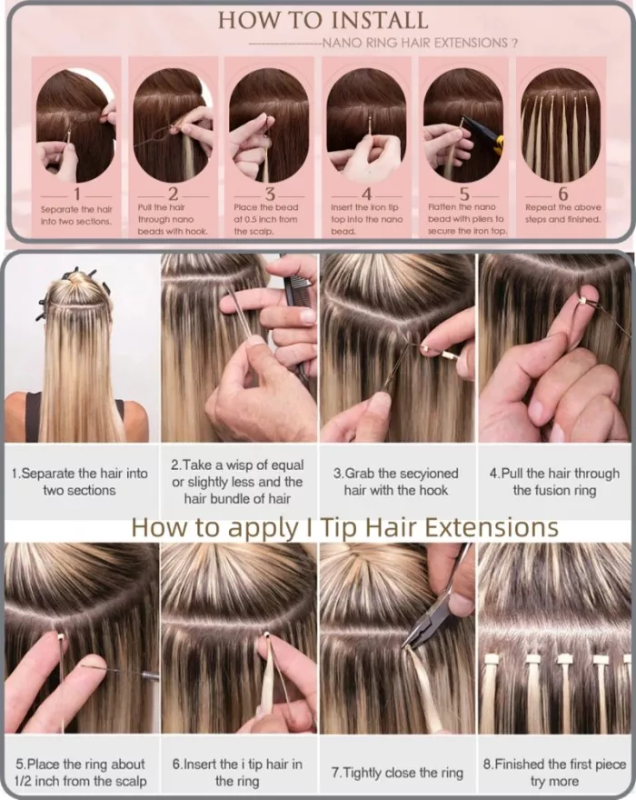 I Tip Hair Extensions