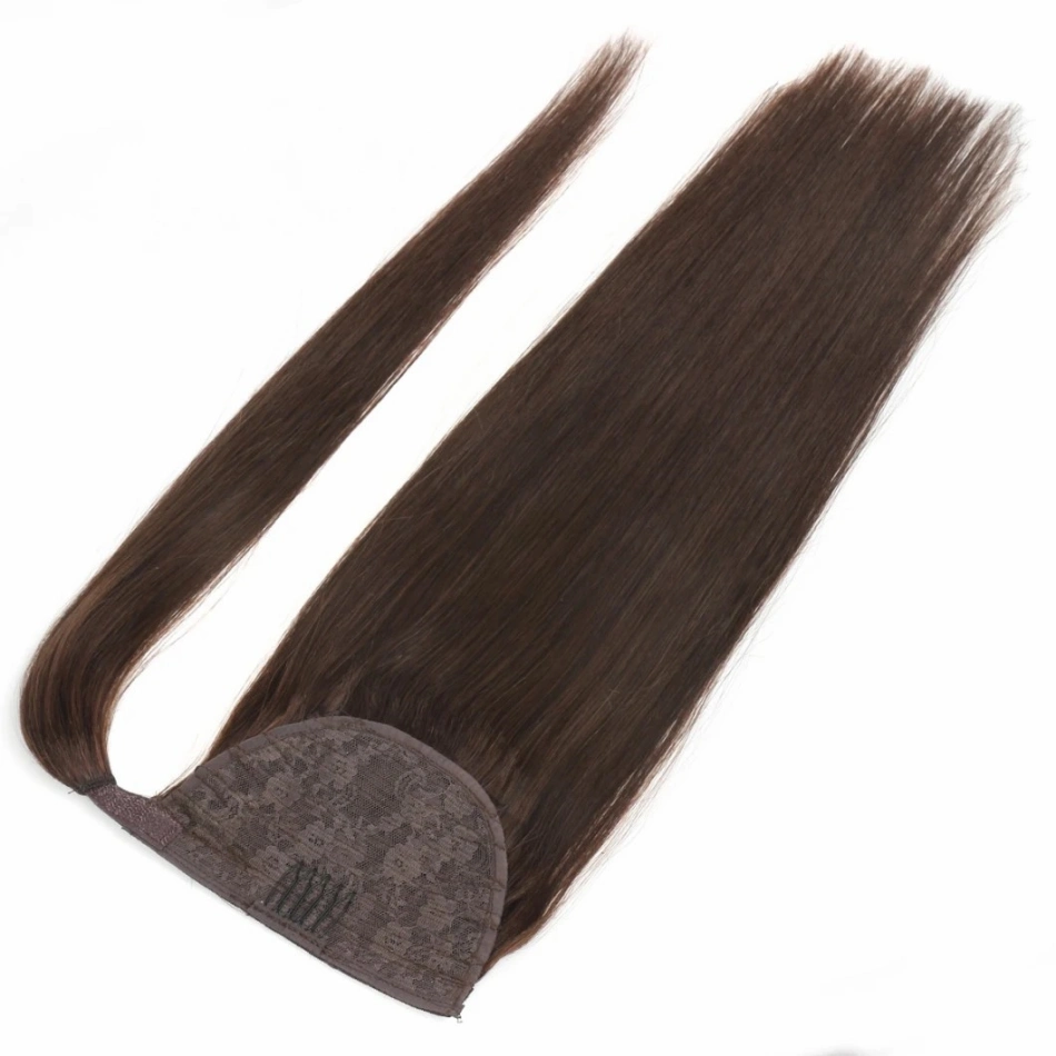 Extensões de cabelo de rabo de cavalo cabelo humano