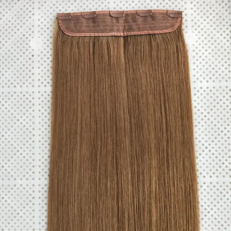 Extensões de halo de cabelo humano Remy