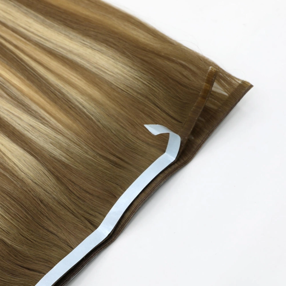 Extensões de cabelo sem costura com fita